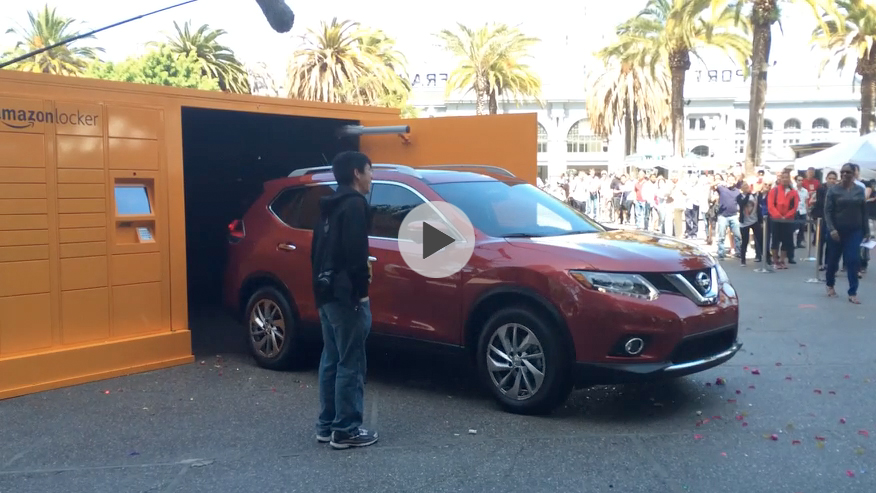 Amazon/Nissan Rogue #GiantLocker