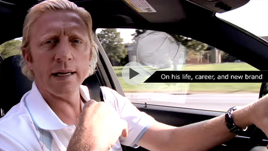 Ride with Boris Becker from the US Open to MBFW Spring/Summer 08